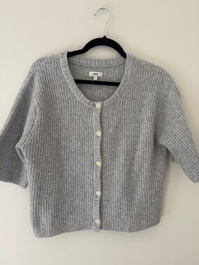 Aerie Short Sleeve Cardigan